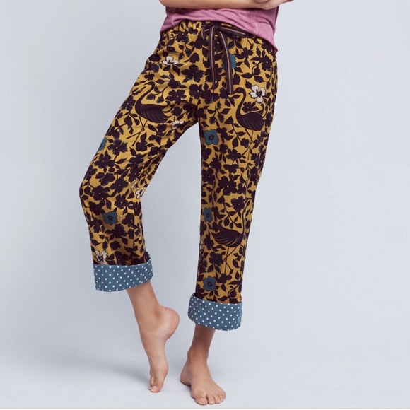 Anthropologie Other - Anthroplogie Lilka Birdsong flannel pajama pants